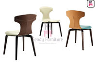 Montera Wings Furniture Dining Chairs Leather / Ash Wood Feets Solid Structure