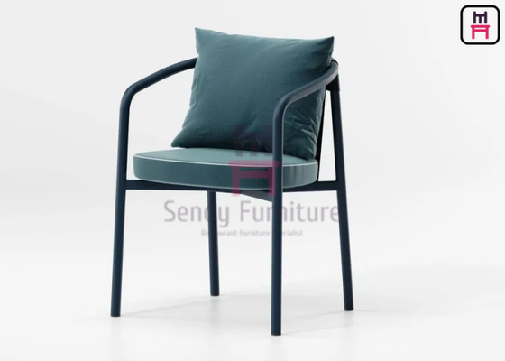 Beli Aluminium Frame Patio Arm Chair untuk penggunaan luar dengan bantal online manufacture