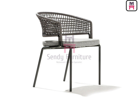 Beli Aluminium 0.38cbm PE Rotan Kursi Bantal Tahan Air 61 * 55 * H80cm online manufacture