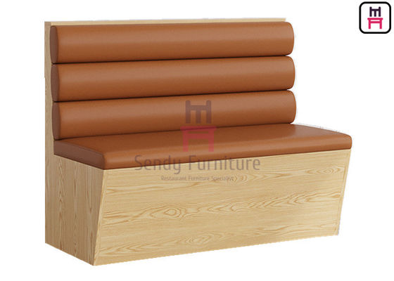 Beli 3 Saluran Kembali Struktur Melamin Berlapis Booth Restoran online manufacture