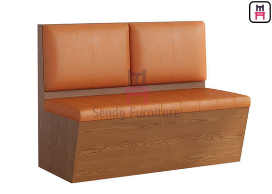 Beli Booth Restoran Berlapis Kulit PU Laminasi Tahan Air 3.8cbm online manufacture