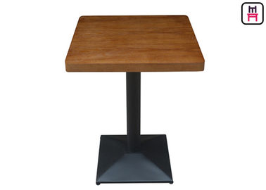 4cm Thickness Melamine - Faced Chipboard Dining Table dengan Safe Round Corner