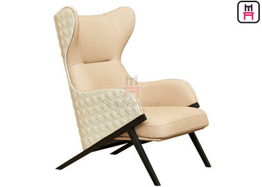 Sofa Kulit Mewah Tunggal Sofa Warna Kustom Tinggi - Kembali Untuk Lobi Hotel & Hall
