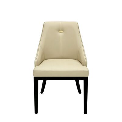 Geometri Kayu Oak Berlapis Kursi Makan Kursi Kayu Komersial 60 Derajat Sandaran Lengan