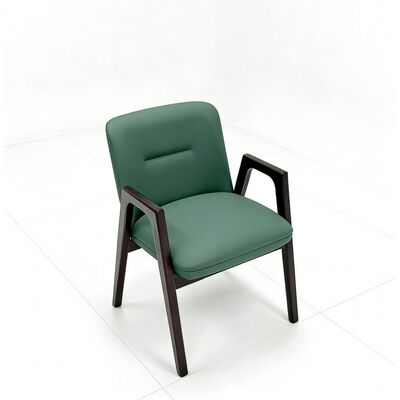 Elegant Ash Wood Dining Chair with Premium Upholstery