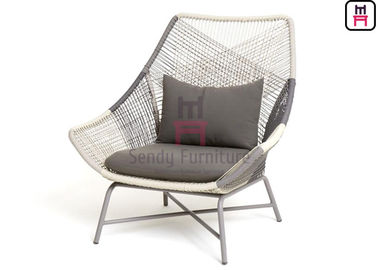 Single / Colourful Outdoor Restaurant Chairs Prince Cord Dengan Tali Padat 4mm