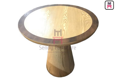Meja Makan Restoran Laminate Veneer Volume 0.3cbm Dengan Dasar Kayu Solid Subuliform