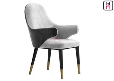 Kursi Makan Kayu Solid Dengan DIVA Arm IW-145 Untuk Hotel Bintang Lima Dan Bar
