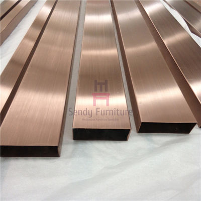 Seni Dekoratif Furniture Palet Warna Elektroplating Stainless Steel Max 2.7m