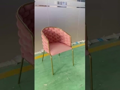 Restoran & Cafe Kursi tanpa lengan dengan punggung tinggi dengan kain 52 * 53 * 94cm